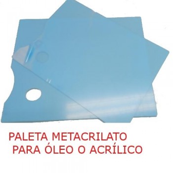 PALETA METACRILATO BLANCA