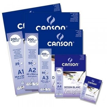 Bloc Encolado Canson Imagine Fino 200g