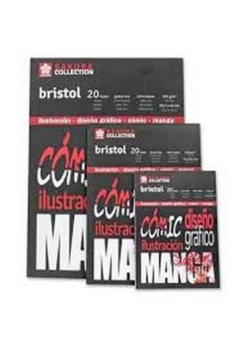 Bloc Encolado Bristol ilustración