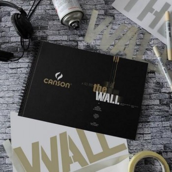 Album Espiral Microperforado 30H Canson THE WALL Extraliso 220g