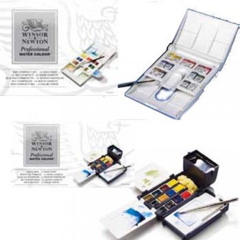 CAJA DE CAMPO PLÁSTICA  ACUARELA WINSOR&NEWTON ARTIST