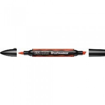 W&N BRUSH MARKER BRIGHT ORANGE (O177)