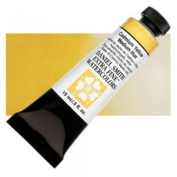 DANIEL SMITH ACUA. T.15ml N.184 Cadmium Yellow Medium Hue