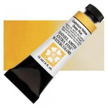 DANIEL SMITH ACUA. T.15ml N.221 Cadmium Yellow Deep Hue