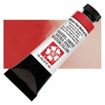 DANIEL SMITH ACUA. T.15ml N.222 Cadmium Red Medium Hue