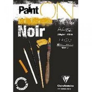 Bloc Paint'On Noir 20H 250g