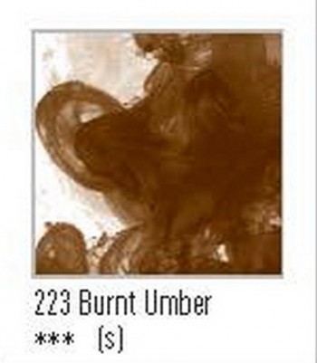 N.223 FW TINTA ACRÍLICA BURNT UMBER