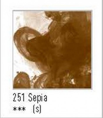 N.251 FW TINTA ACRÍLICA SEPIA