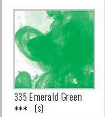 N.335 FW TINTA ACRÍLICA EMERALD GREEN