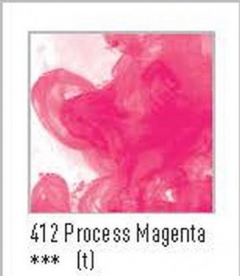 N.412 FW TINTA ACRÍLICA PROCESS MAGENTA