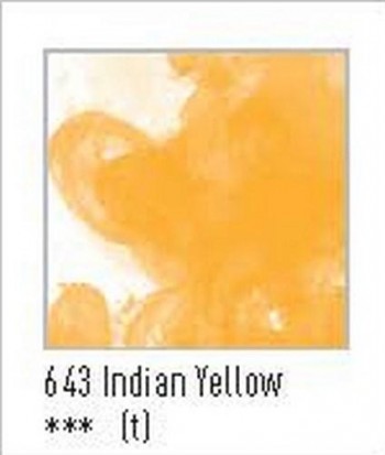 N.643 FW TINTA ACRÍLICA INDIAN YELLOW