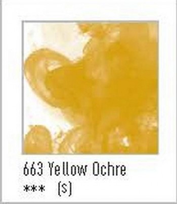 N.663 FW TINTA ACRÍLICA YELLOW OCHRE