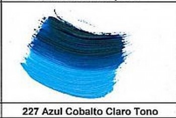 ÓLEO GARVI 200ml N.227 Azul cobalto claro tono