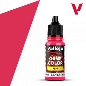 Game Color - Rojo Fluorescente 18ml - FLUO