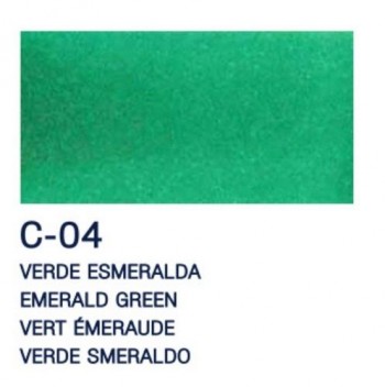 PAJARITA L, T. CRISTAL 50ml C-04 VERDE ESMERALDA