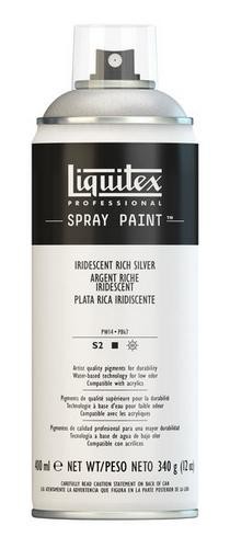 N.239 LQX SPRAY 400ml PLATA RICA IRIDISCENTE