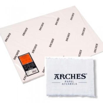 PACK 10 hojas Arches Aquarelle 300g/m2