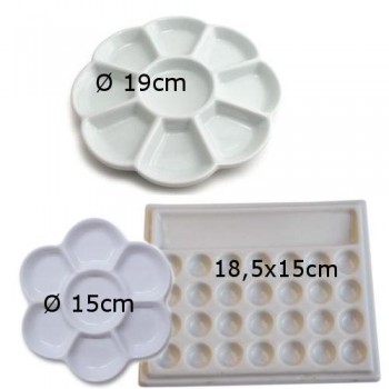 PALETA DE PORCELANA
