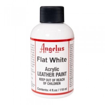 Pintura Cuero Angelus - Flat White