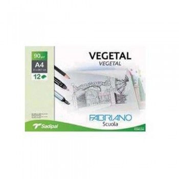 PACK 12H 90g VEGETAL FABRIANO