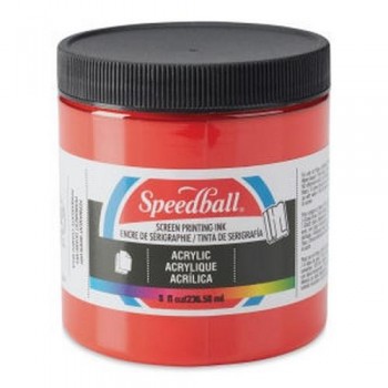 Speedball 237ml Tinta serigrafía Rojo