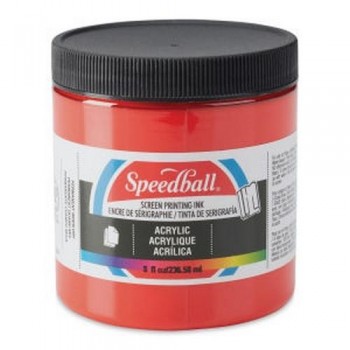 Speedball 237ml Tinta serigrafía Rojo