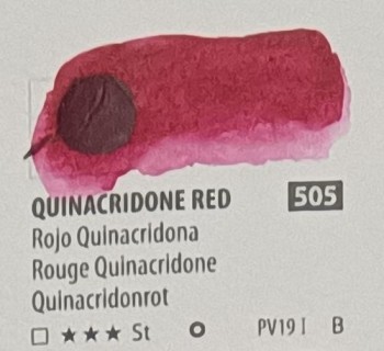 Acua. PWC ShinHan 15ml QUINACRIDONE RED nº 505 serie B