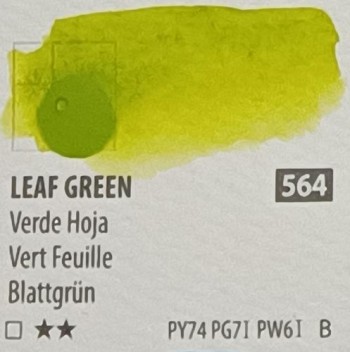 Acua. PWC ShinHan 15ml LEAF GREEN nº 564 serie B