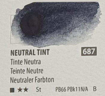 Acua. PWC ShinHan 15ml NEUTRAL TINT nº 687 serie B