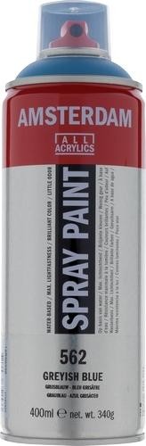 N.562 ACRIL. AMSTERDAM SPRAY 400ml AZUL GRISACEO