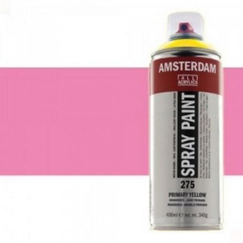 N.385 ACRIL. AMSTERDAM SPRAY 400ml ROSA QUINAC.C