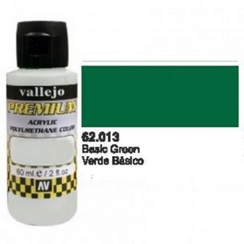 VALLEJO PREMIUM OPAQUE 60ml Verde Básico