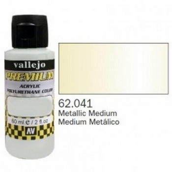 VALLEJO PREMIUM Pearl & Metallics 60ml Medium Metálico