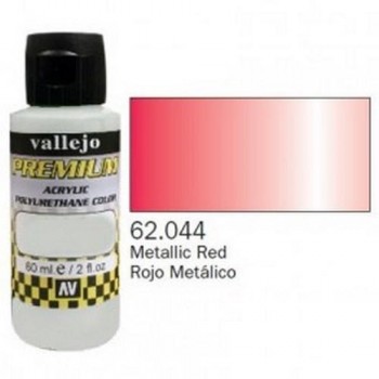 VALLEJO PREMIUM Pearl & Metallics 60ml Rojo Metálico