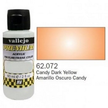 VALLEJO PREMIUM Candy Colors 60ml Amarillo Oscuro Candy
