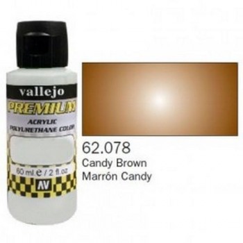 VALLEJO PREMIUM Candy Colors 60ml Marrón Candy