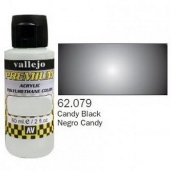 VALLEJO PREMIUM Candy Colors 60ml Negro Candy