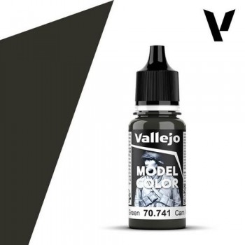 Model color 18ml Matt N.109 - Camuflaje Verde Negro