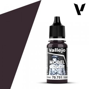 Model color 18ml Matt N.054 - Violeta Negro
