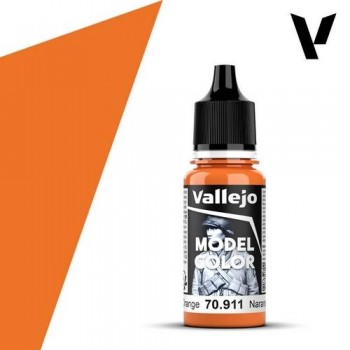 Model color 18ml Matt N.029 - Naranja Claro