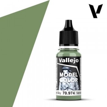 Model color 18ml Matt N.076 - Verde Azul