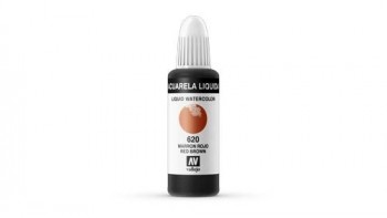 N.620 ACUA. LIQUI. VALLEJO Marrón Rojo