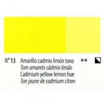 N.13 AMARILLO CADMIO LIMON TONO  - ACRI. GOYA EST.