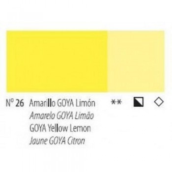 N.26 AMARILLO GOYA LIMON  - ACRI. GOYA ESTUDIO