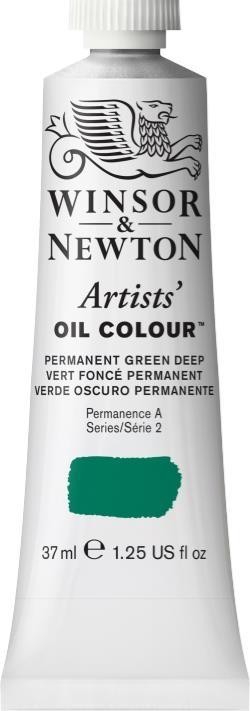 N.482 W&N OLEO ARTISTS VERDE OSCURO PERMANENTE