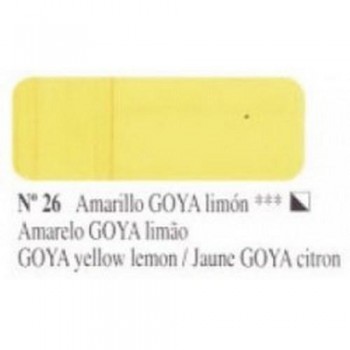 N.26 AMARILLO LIMON GOYA OLEO GOYA