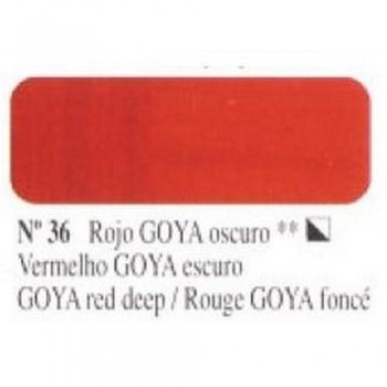 N.36 ROJO OSCURO GOYA OLEO GOYA