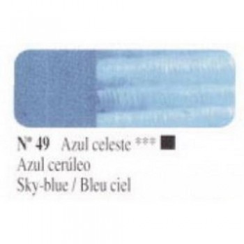 N.49 AZUL CELESTE OLEO GOYA