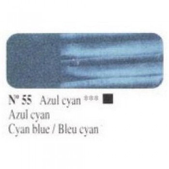 N.55 AZUL CYAN OLEO GOYA