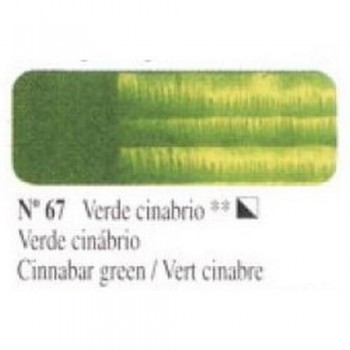 N.67 VERDE CINABRIO OLEO GOYA